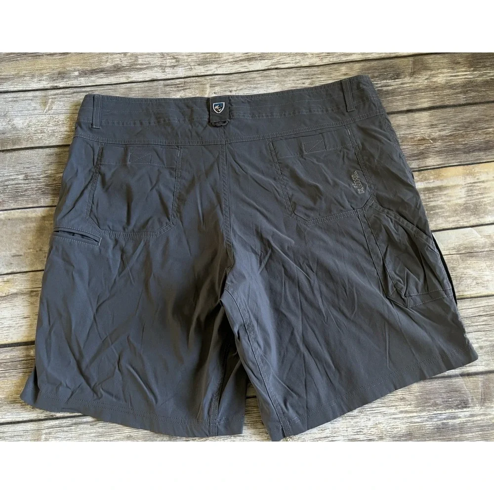 Kuhl Shorts Men‎ 40 Gray Renegade Performance Utility Camping Hiking Style 5121